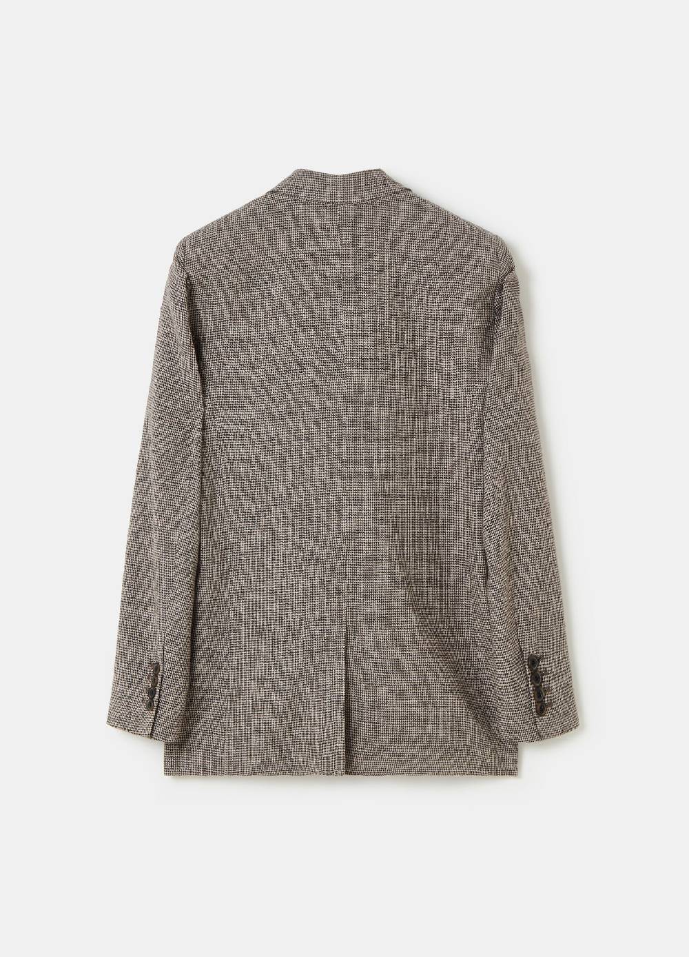 Ovs Blazer in tessuto misto lino e viscosa PIOMBO Hotsell