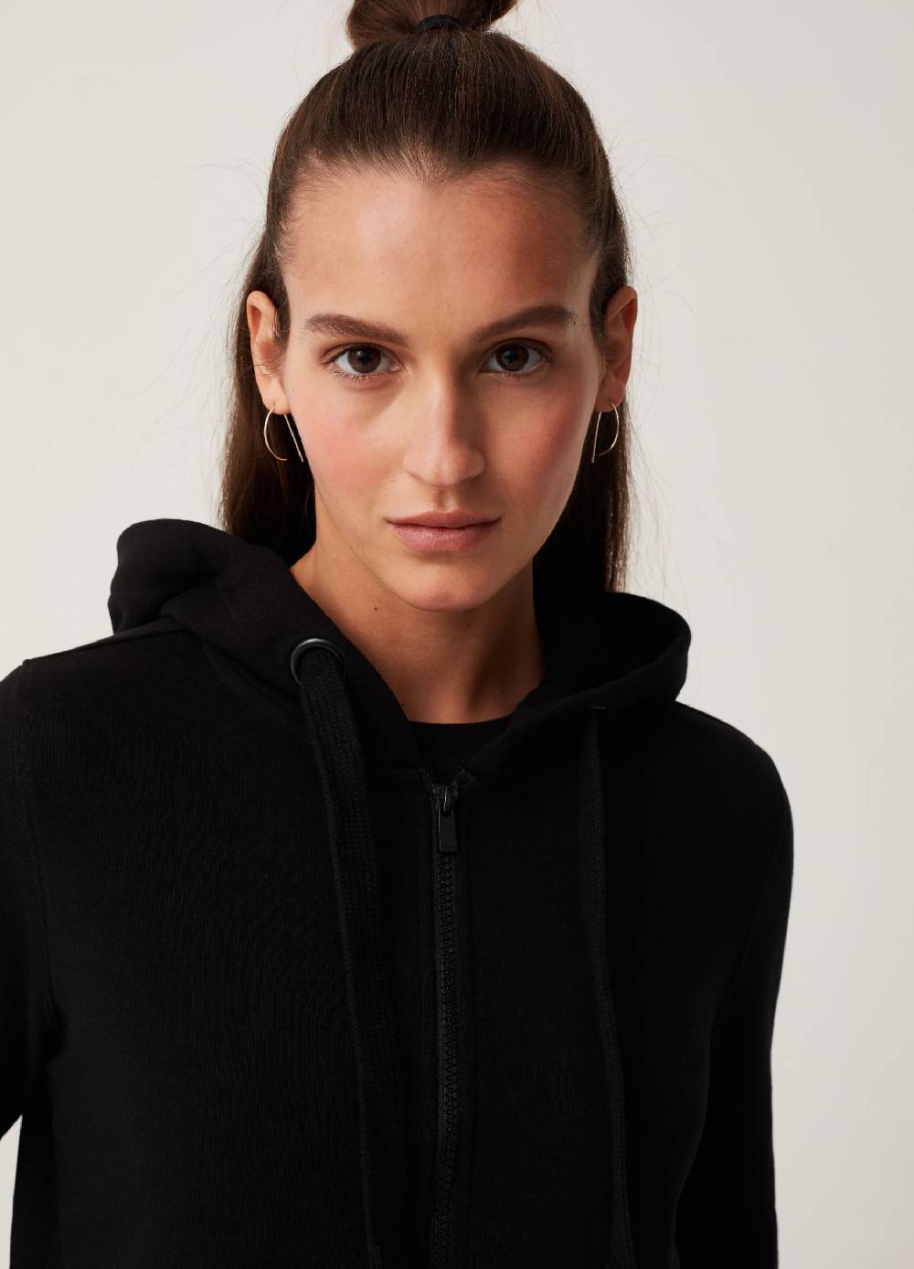 Ovs Full-zip Fitness in felpa con cappuccio Nuova