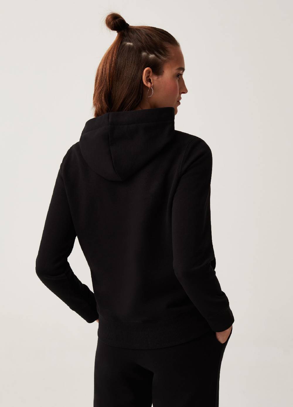 Ovs Full-zip Fitness in felpa con cappuccio Nuova