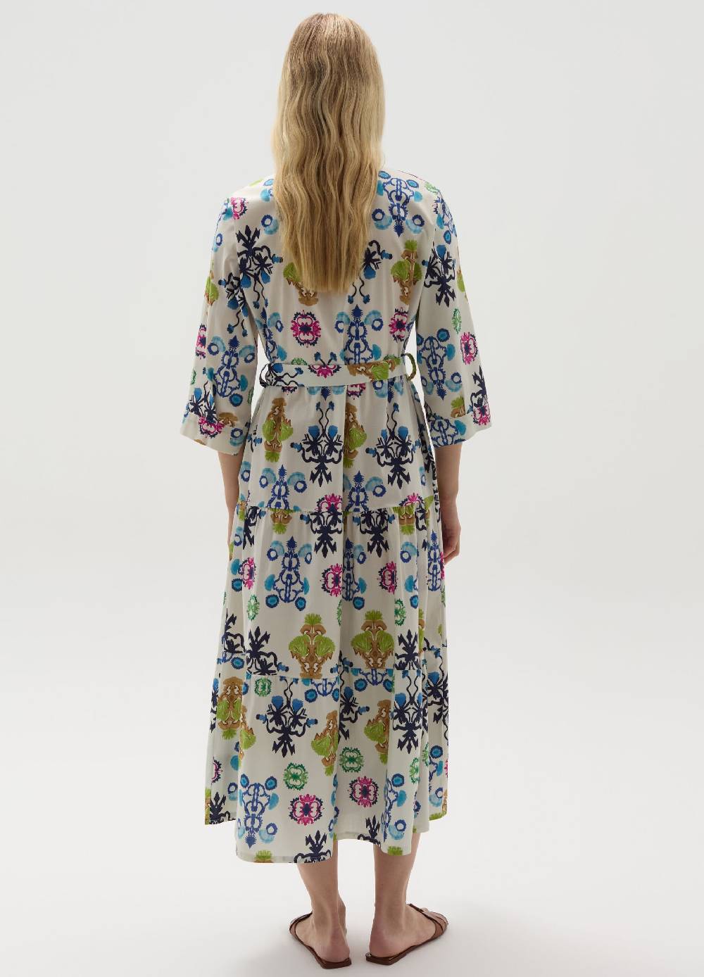 Ovs Vestito lungo chemisier stampa boho 2025
