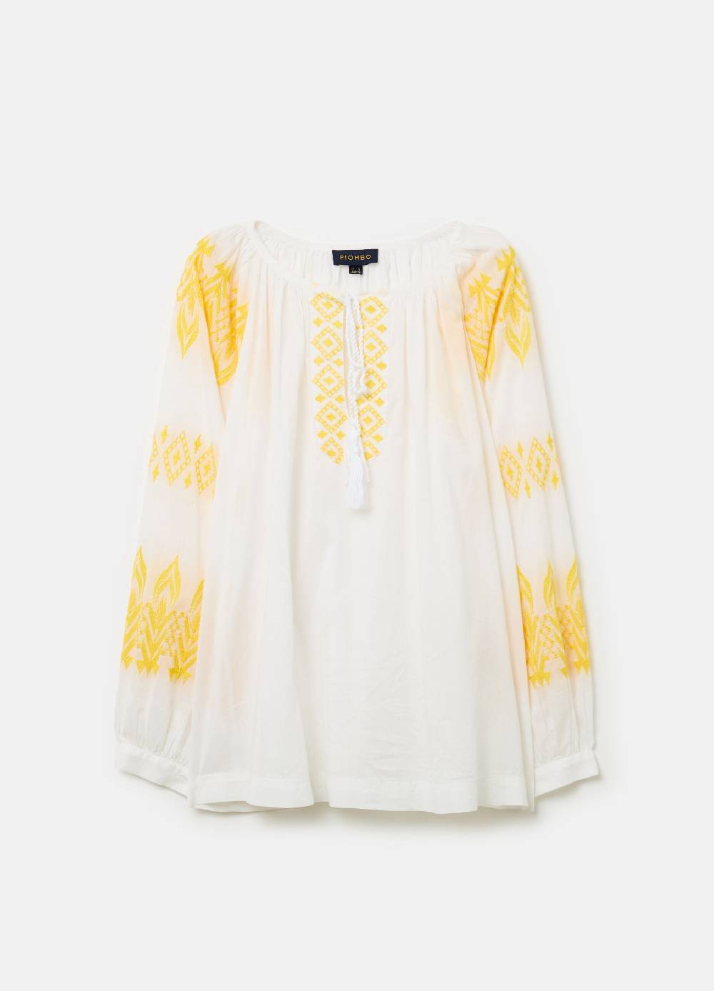 Ovs Blusa over con ricami etnici e nappine Qualità