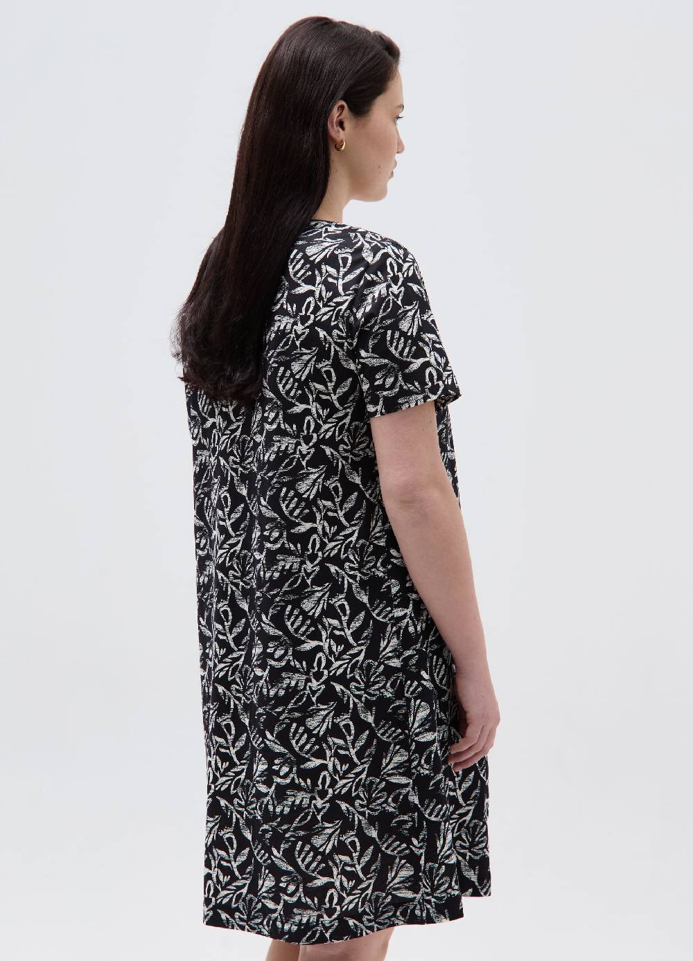 Ovs Vestito corto con stampa all-over Curvy Nuova