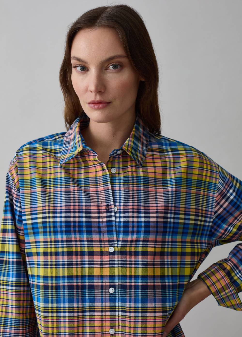 Ovs Camicia in cotone fantasia check Soddisfazione Garantita