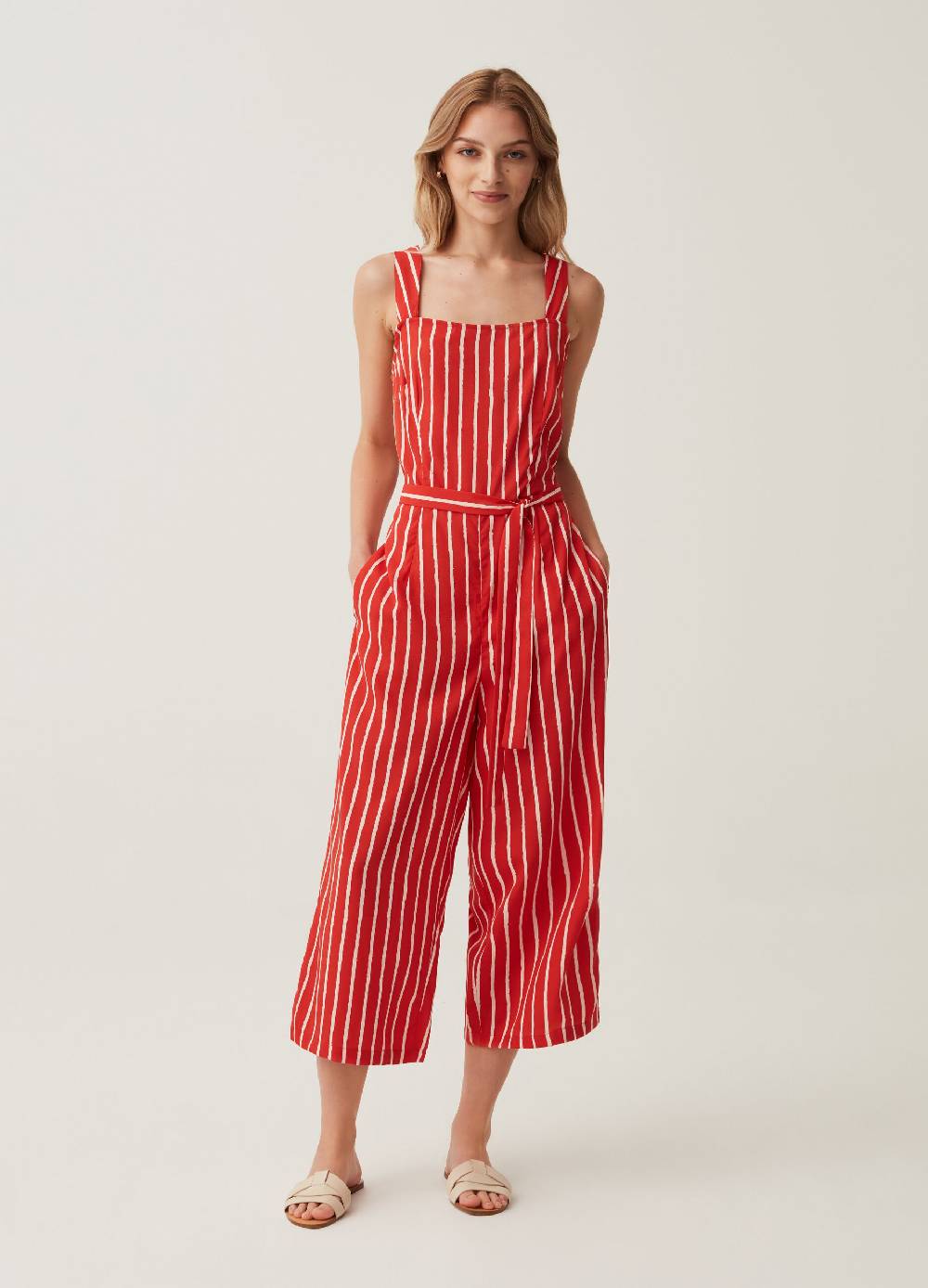 Ovs Tuta intera cropped con stampa all-over