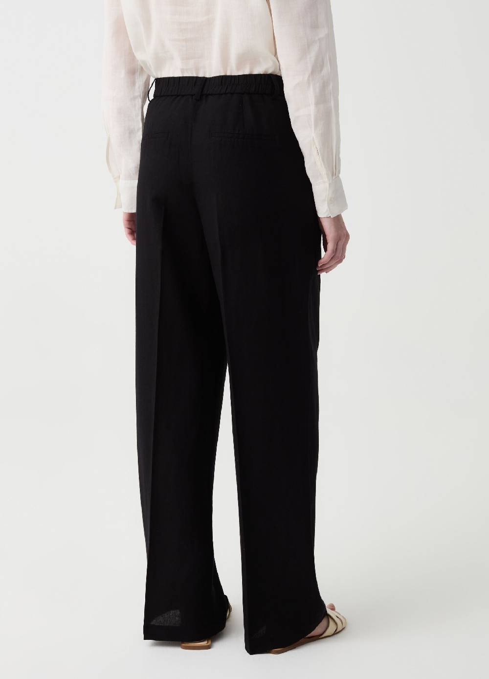 Ovs Pantalone wide leg con pinces Acquista Ora