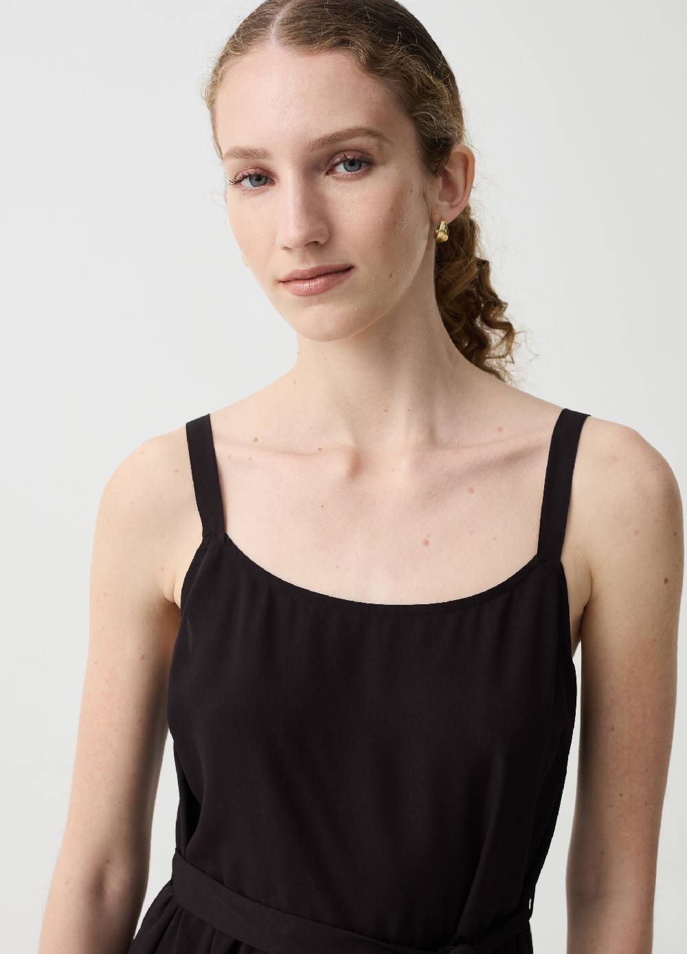 Ovs Vestito lungo con balza Sottocosto