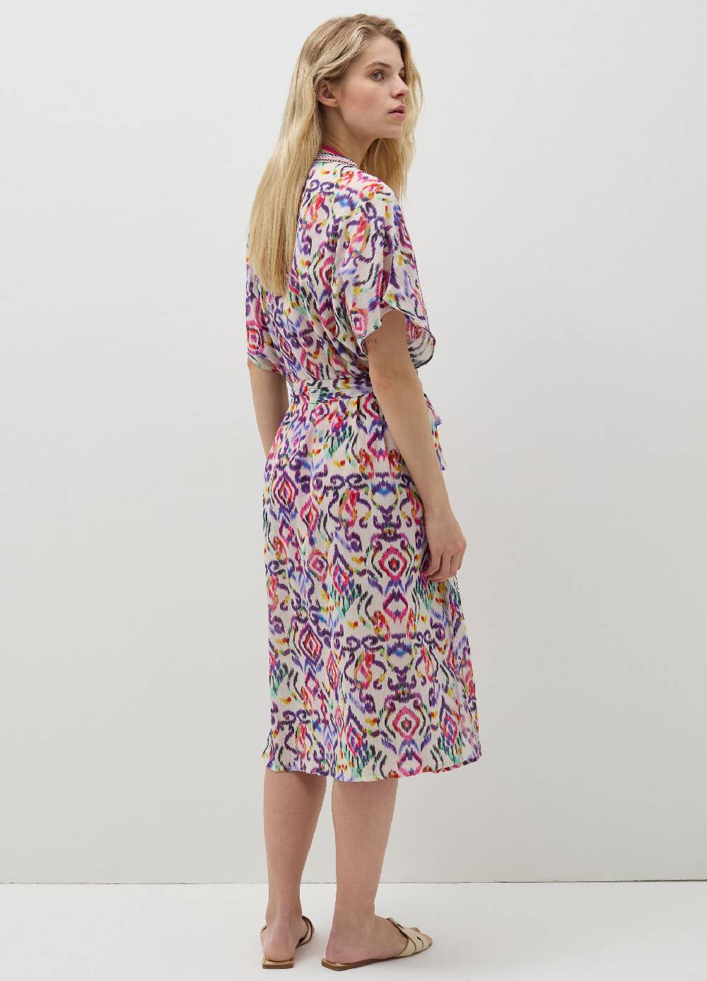 Ovs Kimono lungo copri costume stampa ikat Negozio