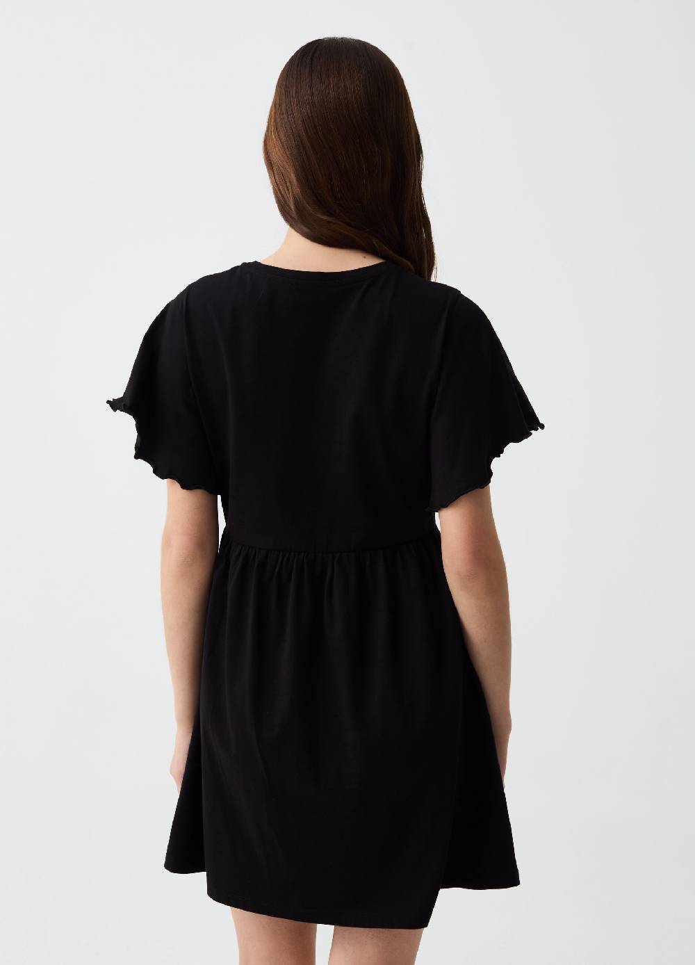 Ovs Vestito Essential corto con maniche a farfalla Novità