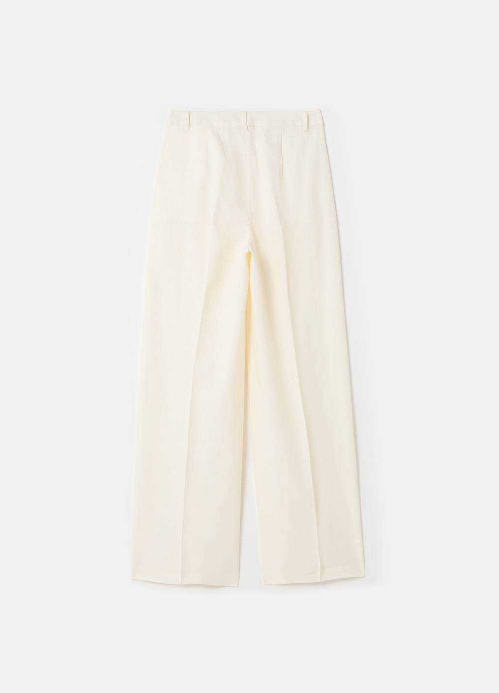 Ovs Pantaloni ampi in lino e viscosa PIOMBO Outlet