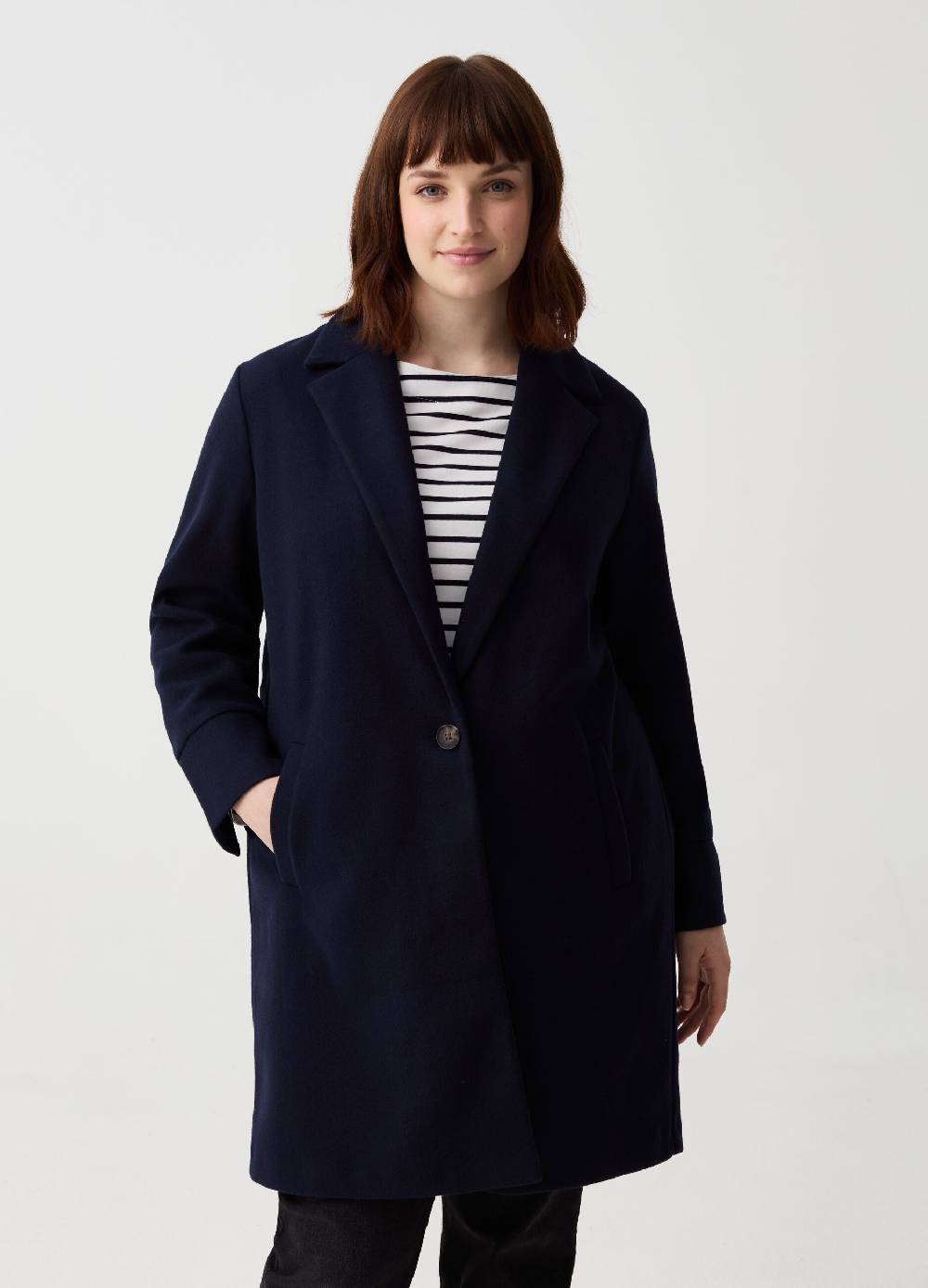 Ovs Cappotto monopetto con spacchi Curvy I Più Venduti