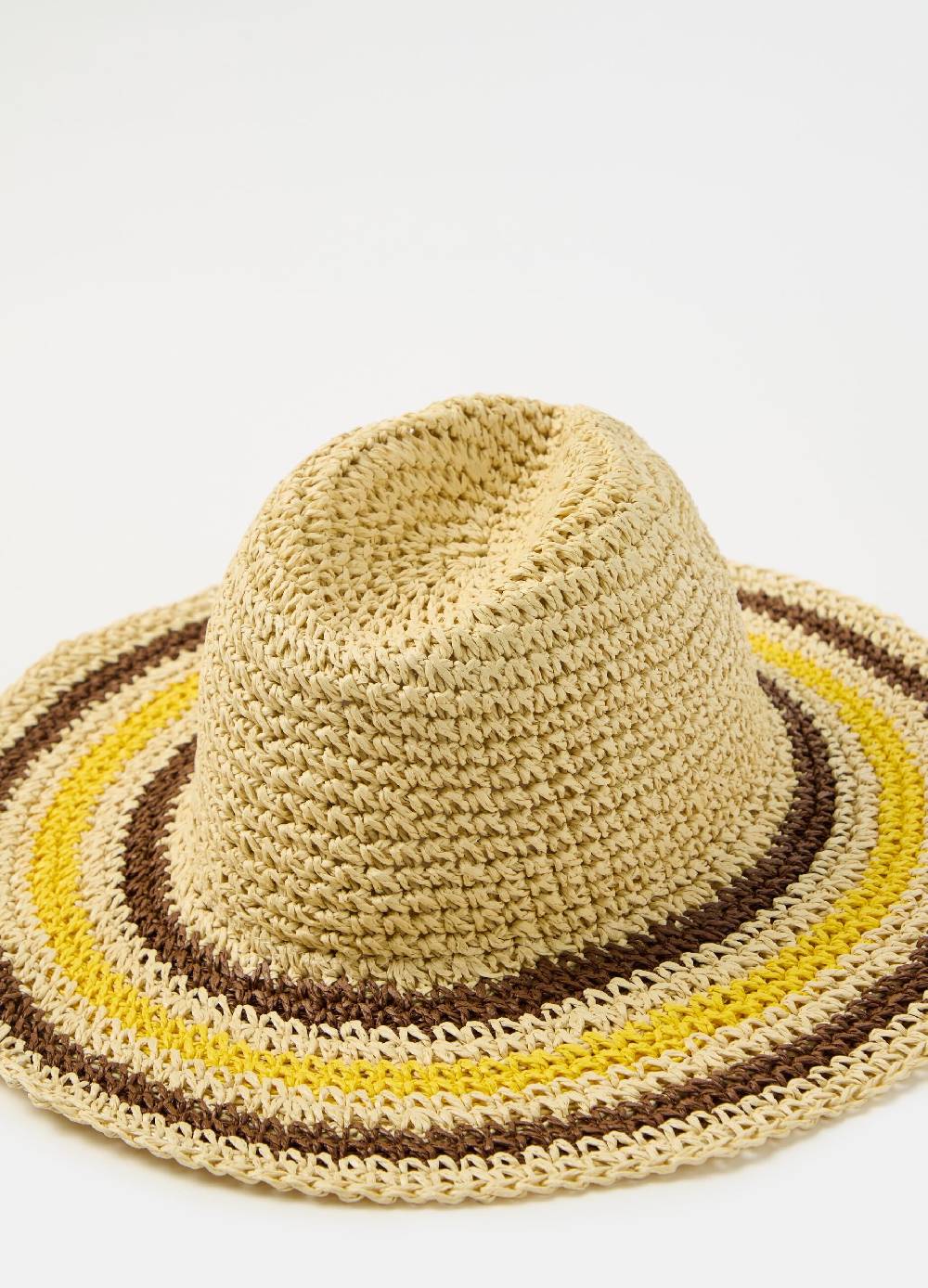 Ovs Cappello di paglia con dettaglio a righe Black Friday