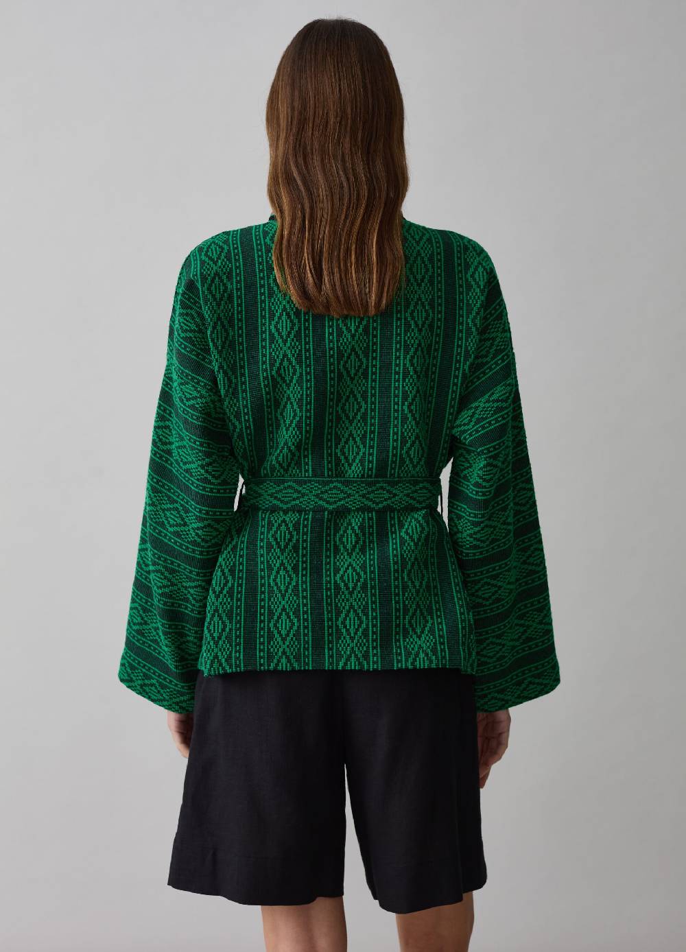 Ovs Kimono con disegni etnici Vendita Calda