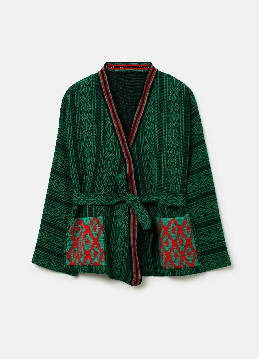 Ovs Kimono con disegni etnici Vendita Calda