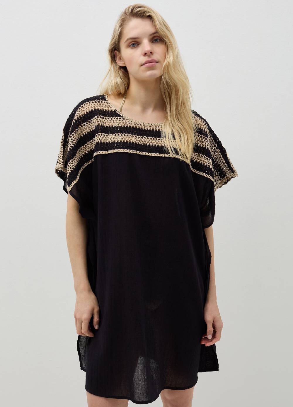 Ovs Poncho copri costume con inserto crochet Italia