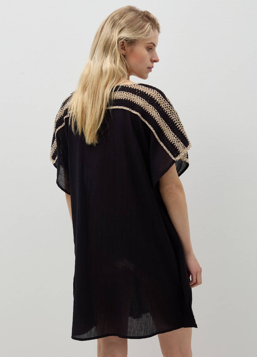 Ovs Poncho copri costume con inserto crochet Italia