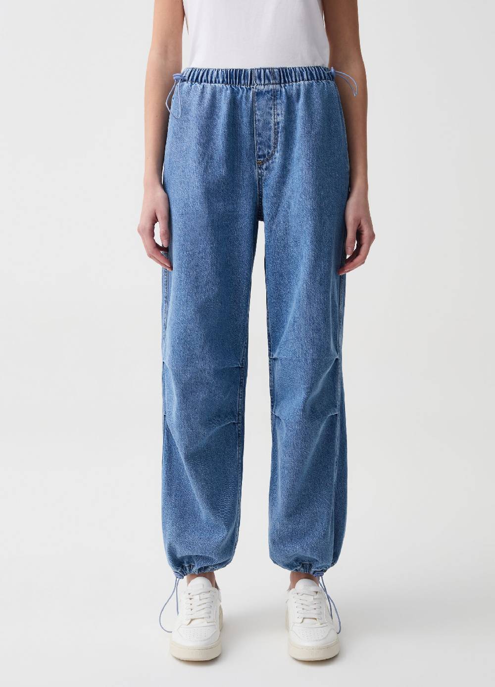 Ovs Jeans parachute in denim Vendita