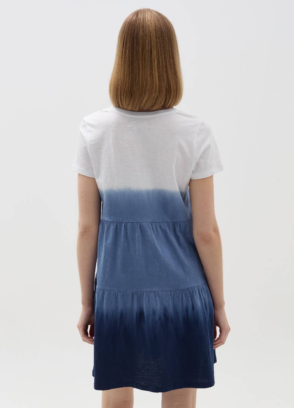 Ovs Vestito Essential Dip Dye a balze Consegna Veloce