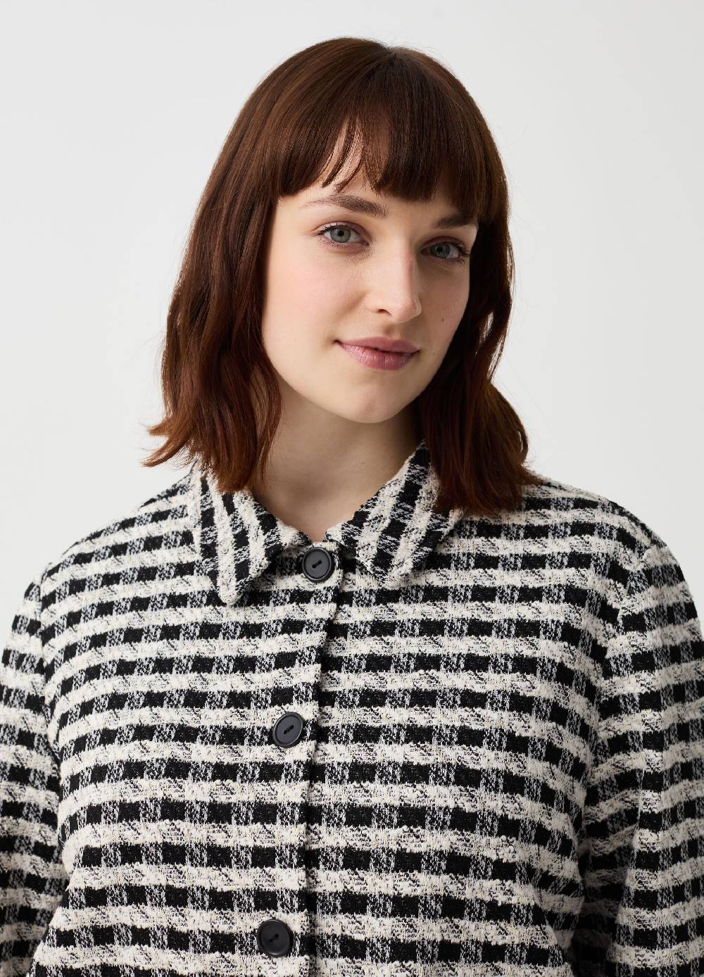 Ovs Giacca corta effetto tweed Curvy Online
