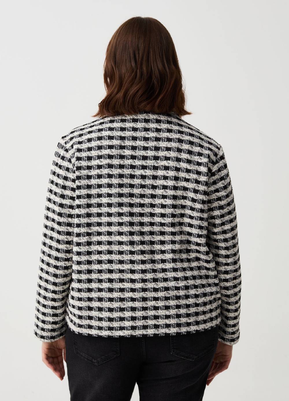 Ovs Giacca corta effetto tweed Curvy Online