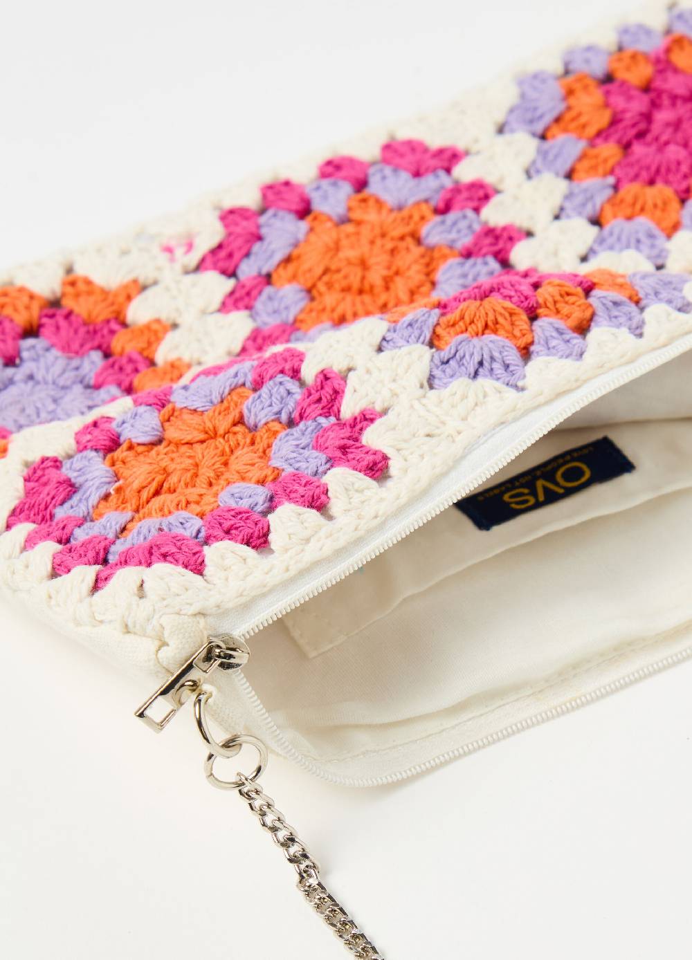 Ovs Pochette in cotone crochet 2025