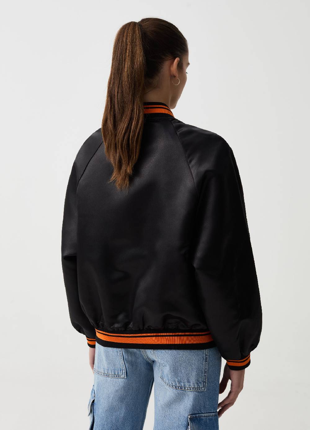 Ovs Bomber con stampa B.ANGEL X MARE FUORI In Linea