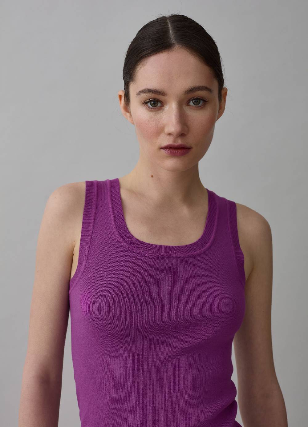 Ovs Tank top a costine con scollo rotondo Vendita