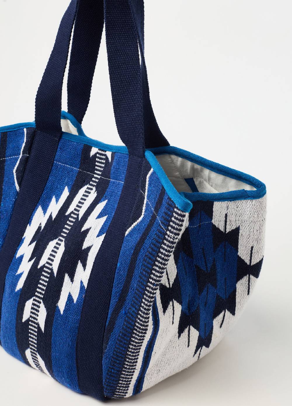 Ovs Borsa in cotone con fantasia etnica Pezzi Unici