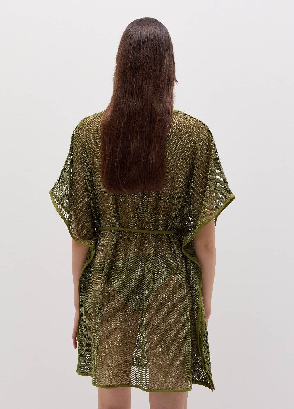 Ovs Poncho copri costume a rete in lurex Fino Al -60%