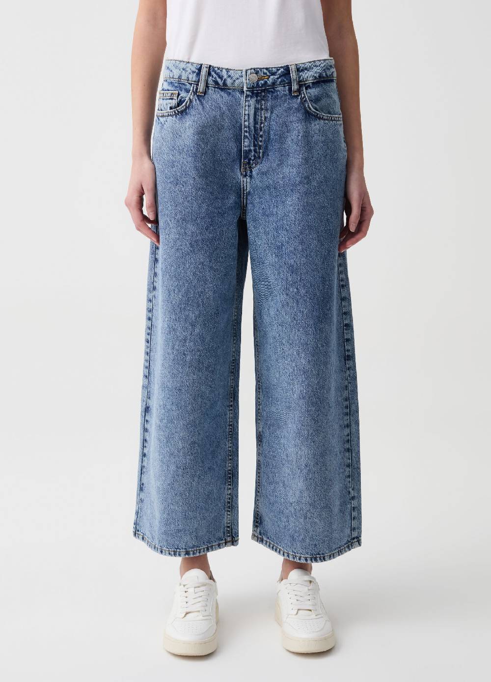 Ovs Jeans cropped wide leg Shopping Online