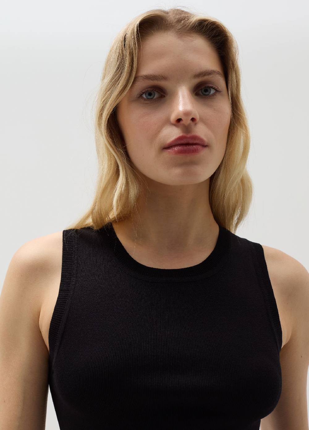 Ovs Tank top in crêpe tinta unita Sottocosto