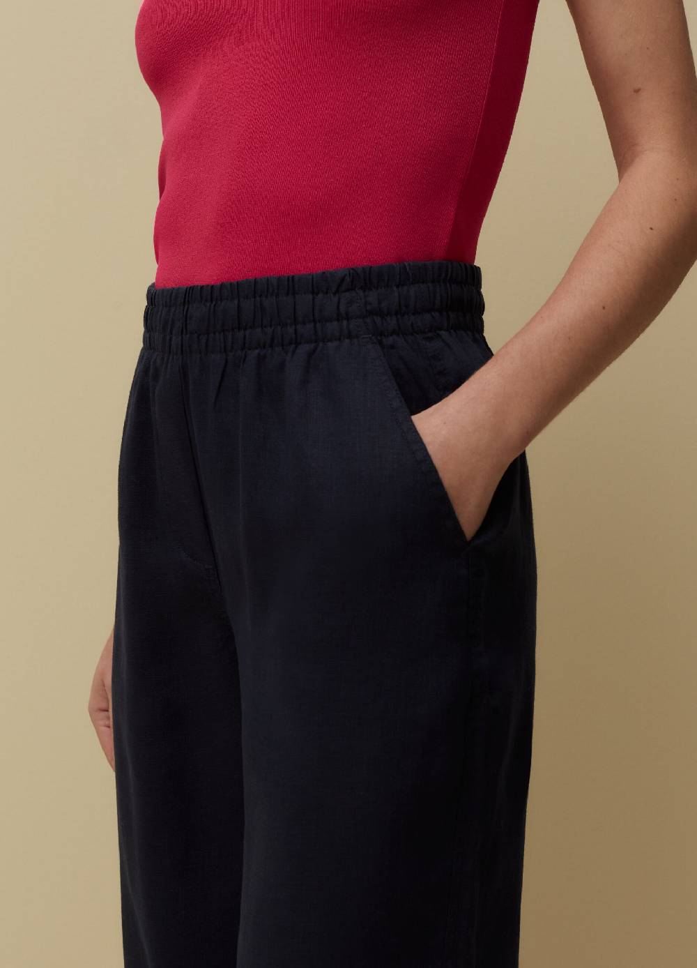 Ovs Pantaloni in lino Convenienza
