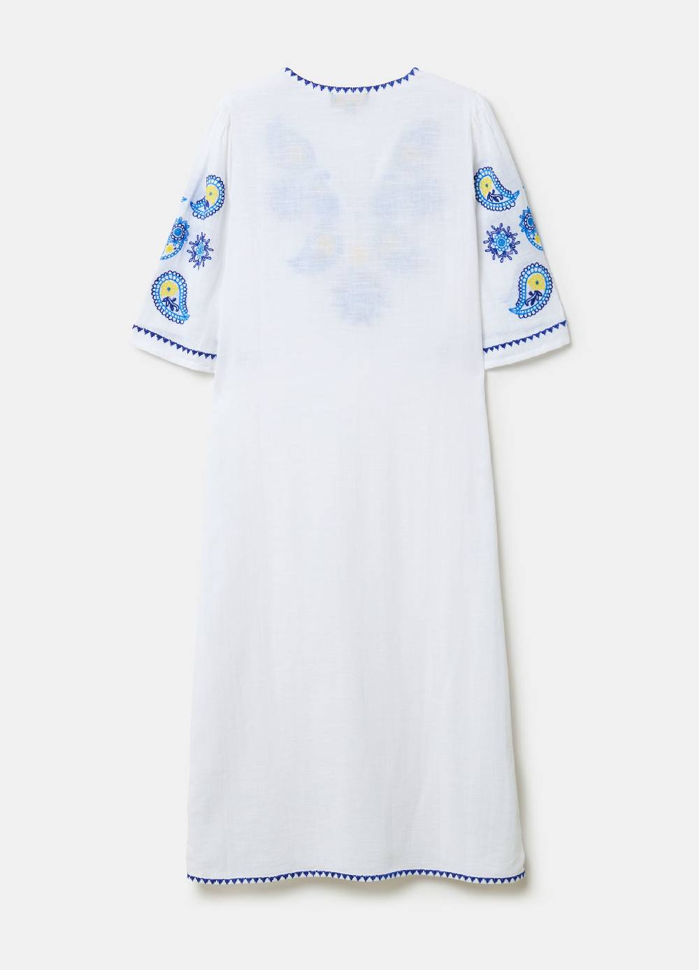 Ovs Caftano lungo copri costume ricami paisley Presa