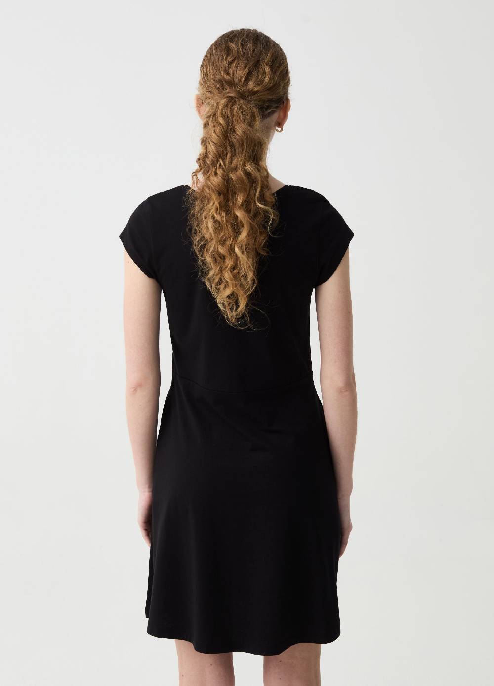 Ovs Vestito Essential corto in cotone Outlet