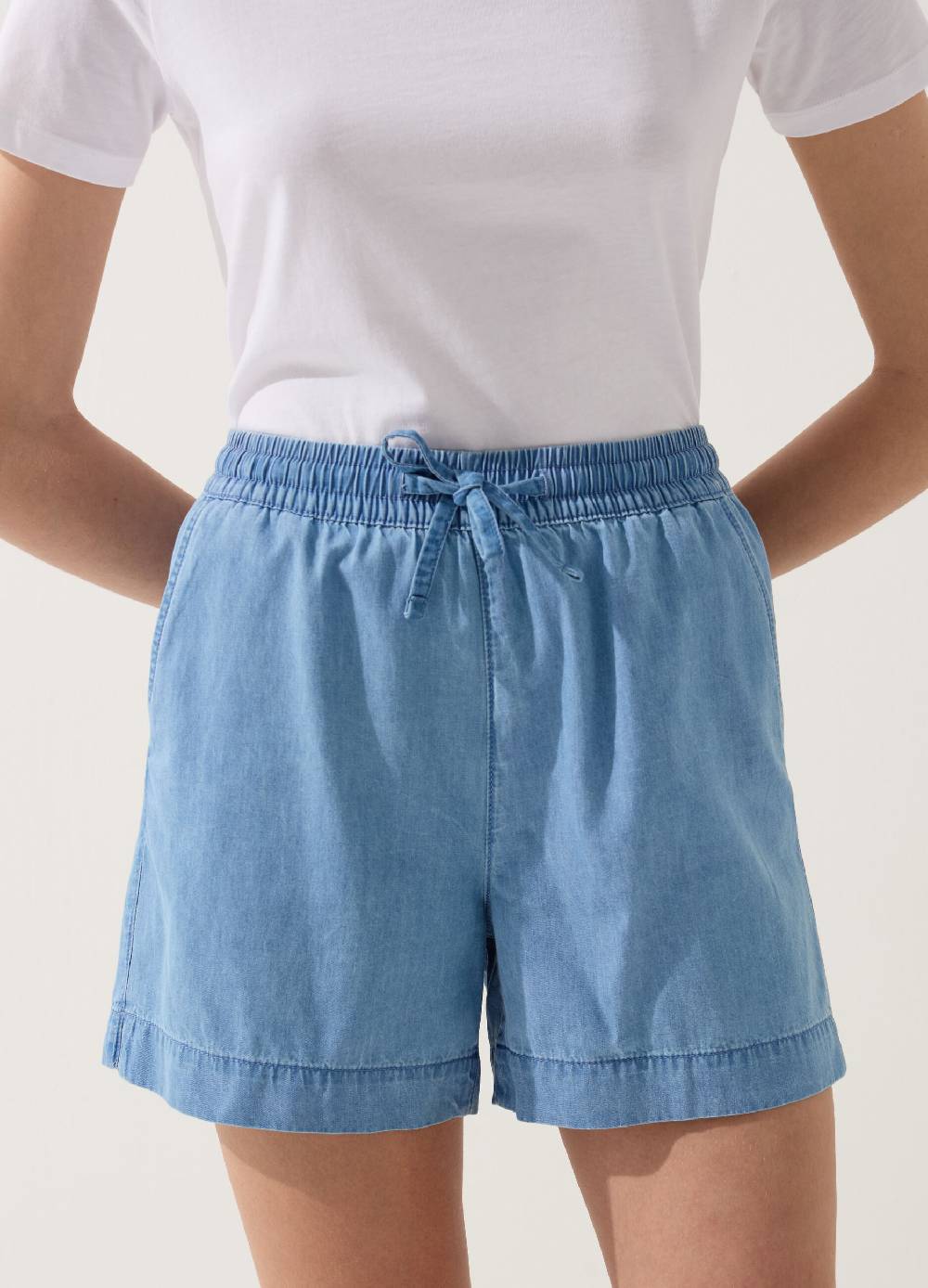 Ovs Shorts fluido effetto denim con coulisse I Più Venduti
