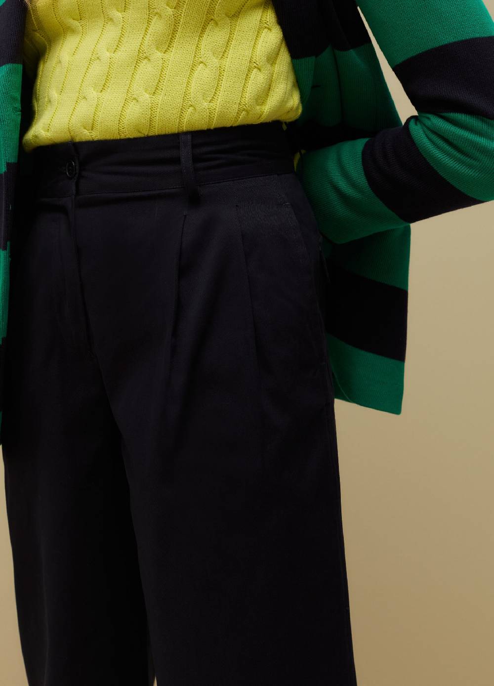 Ovs Pantaloni wide leg con pinces Negozi Online