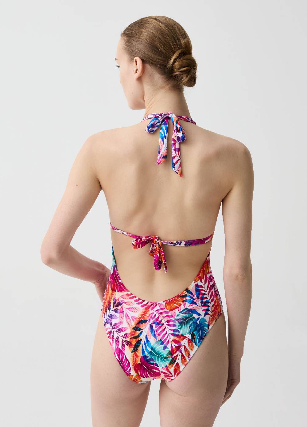 Ovs Costume intero stampa foliage multicolor Shopping Online