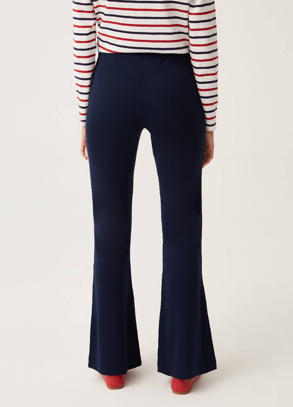Ovs Pantaloni flare fit tinta unita Sconto