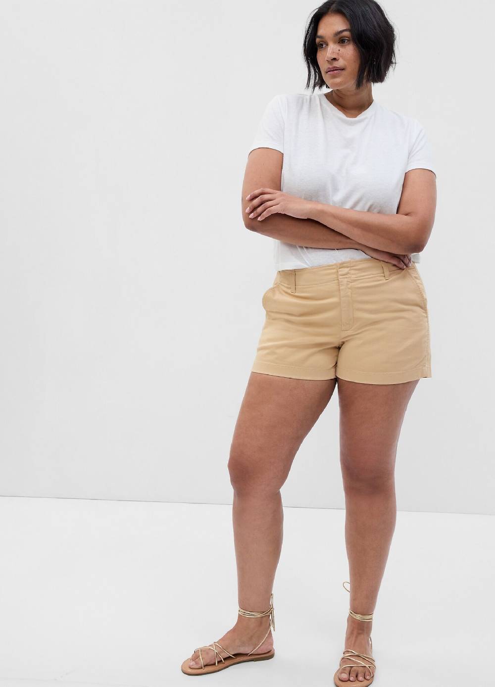 Ovs Shorts in cotone stretch In Vendita
