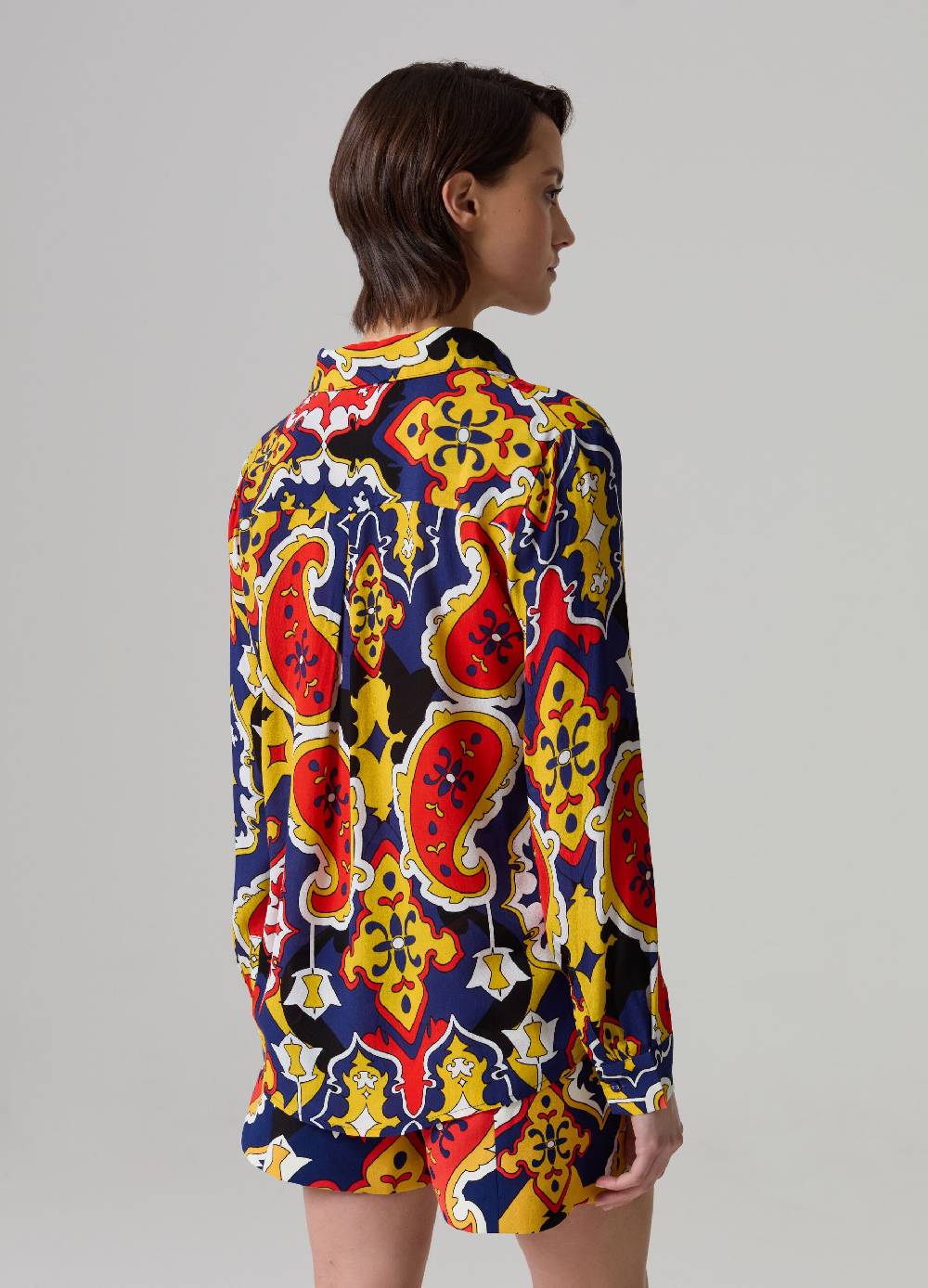 Ovs Camicia in crêpe con stampa all-over In Linea