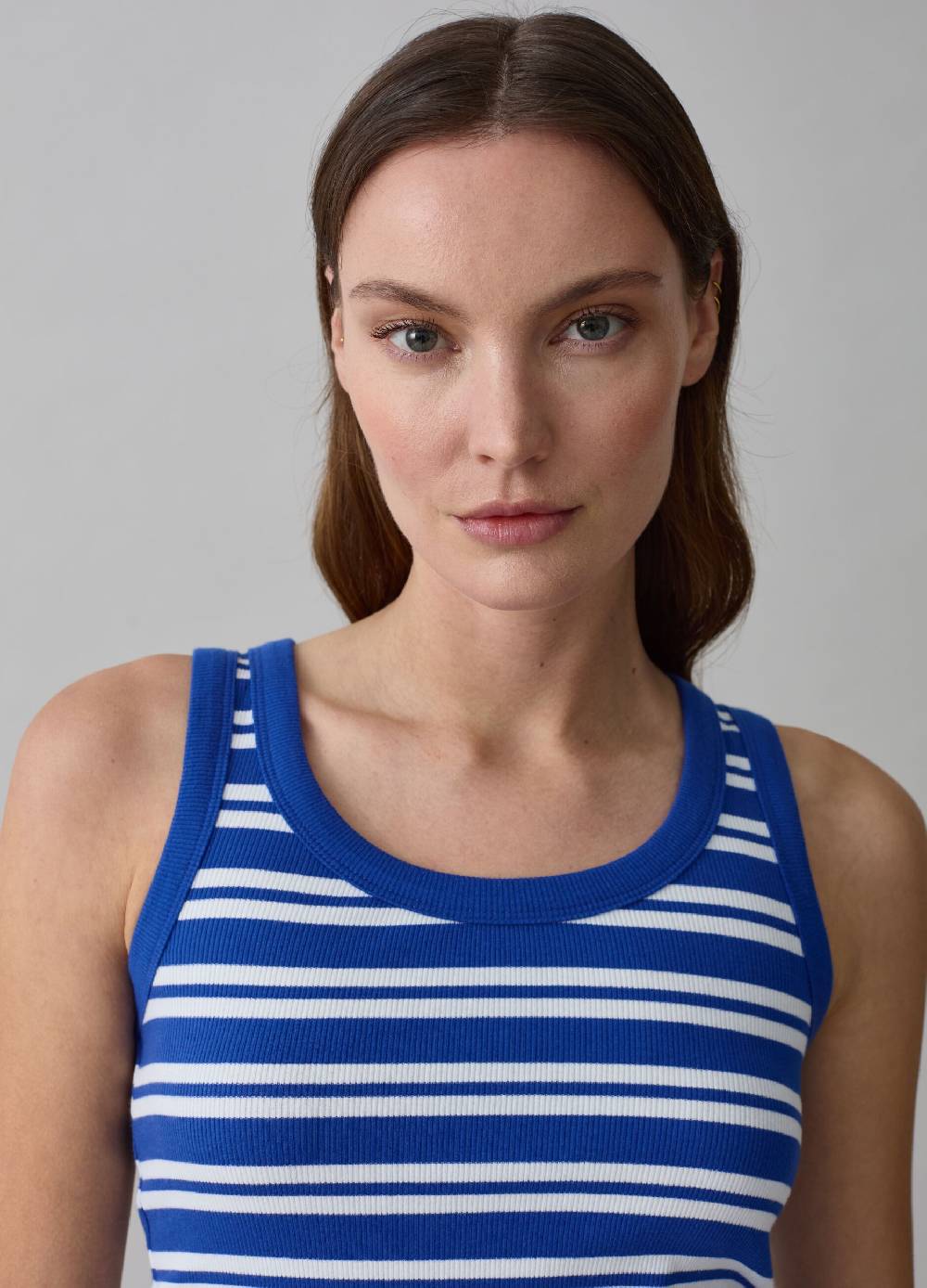 Ovs Tank top a costine fantasia a righe Qualità