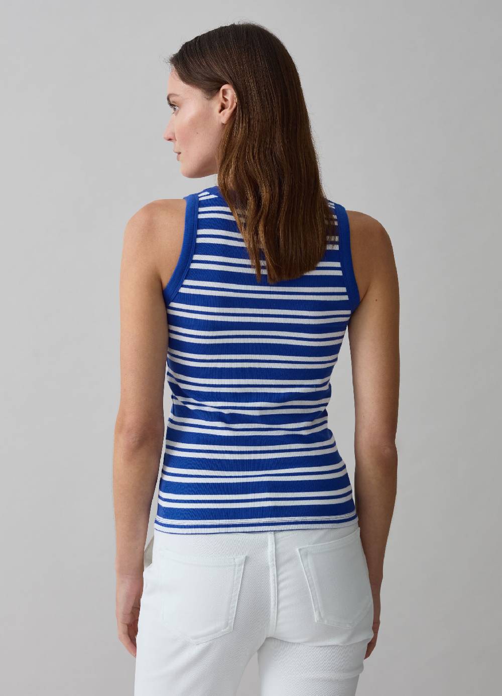 Ovs Tank top a costine fantasia a righe Qualità