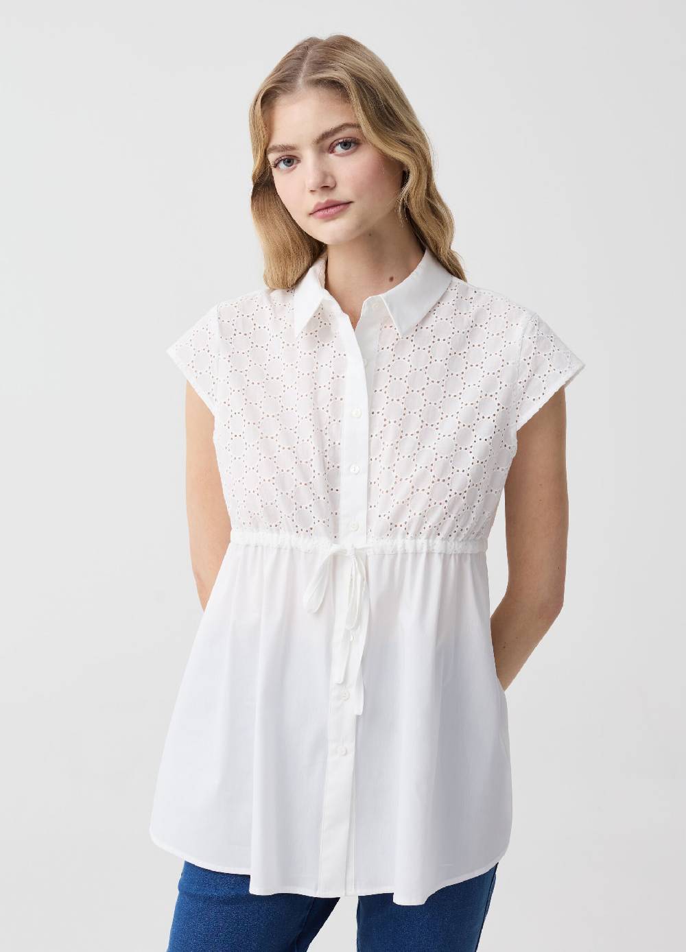 Ovs Blusa premaman con inserti Acquista Ora