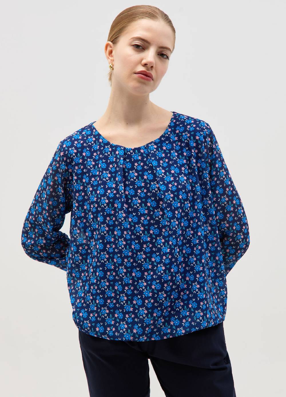 Ovs Blusa con stampa a fiorellini Promozione Limitata