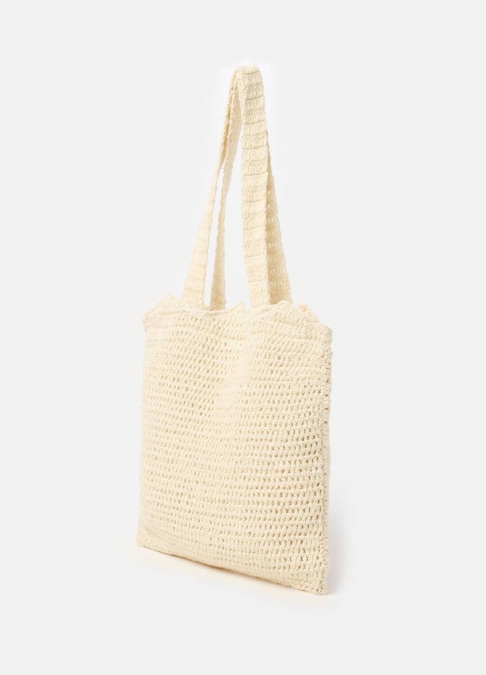 Ovs Borsa in cotone crochet Fino Al -60%