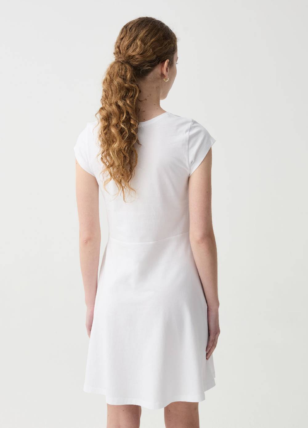 Ovs Vestito Essential corto in cotone Saldi