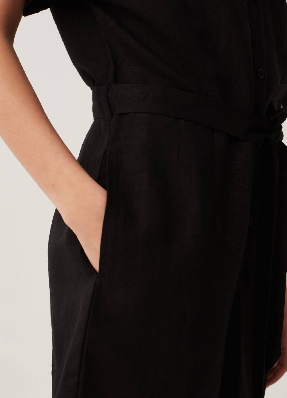 Ovs Tuta corta in lino e viscosa Shopping Online