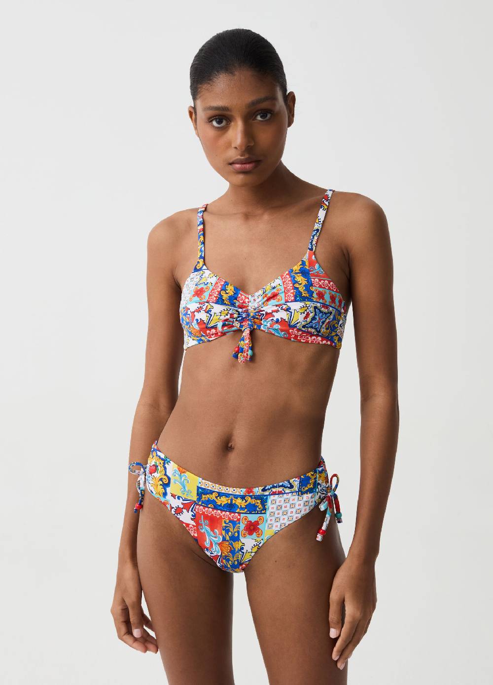 Ovs Top bikini bralette con coulisse Prezzo Ridotto