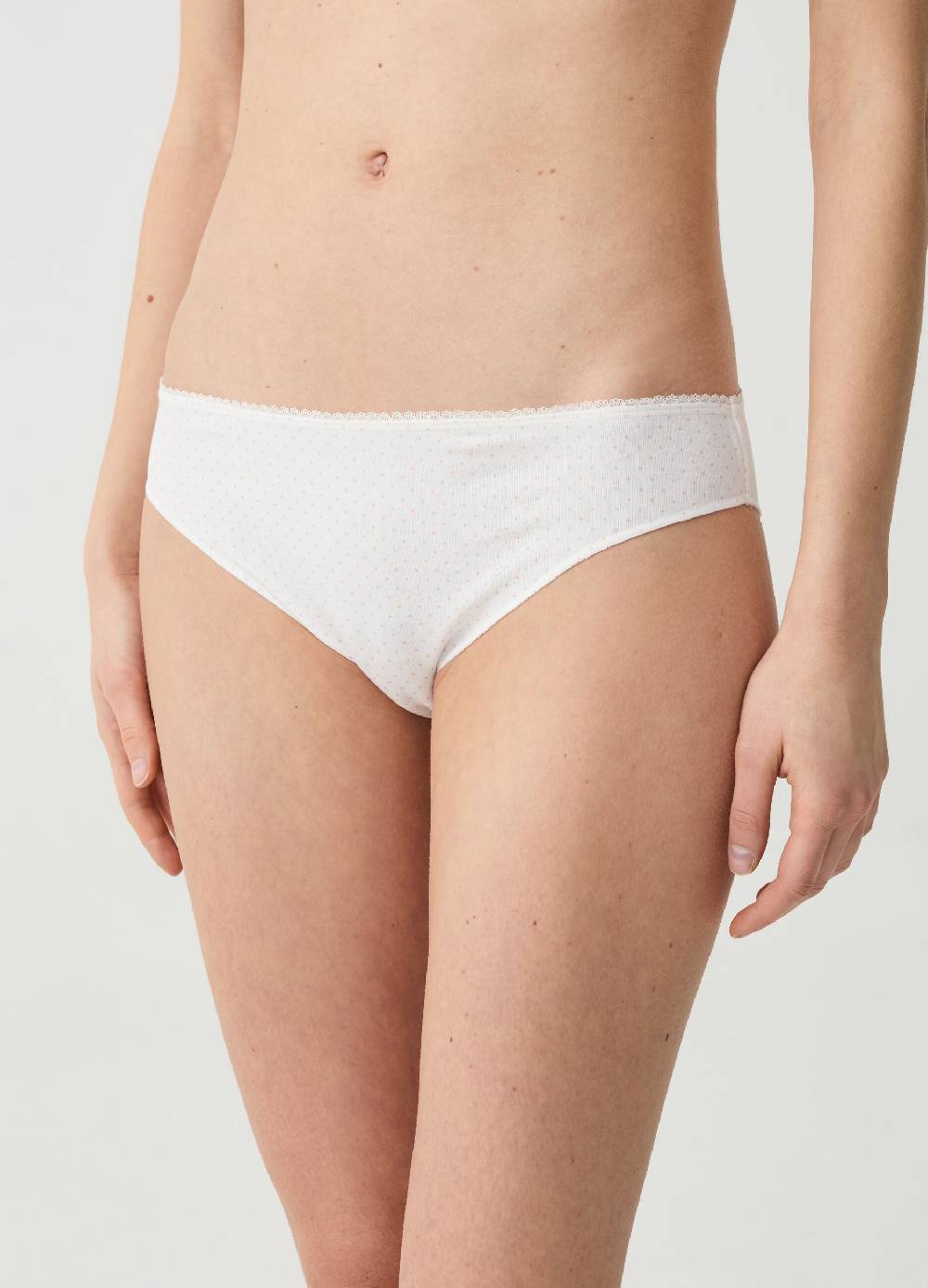 Ovs Set cinque brasiliani in cotone bio stretch In Vendita