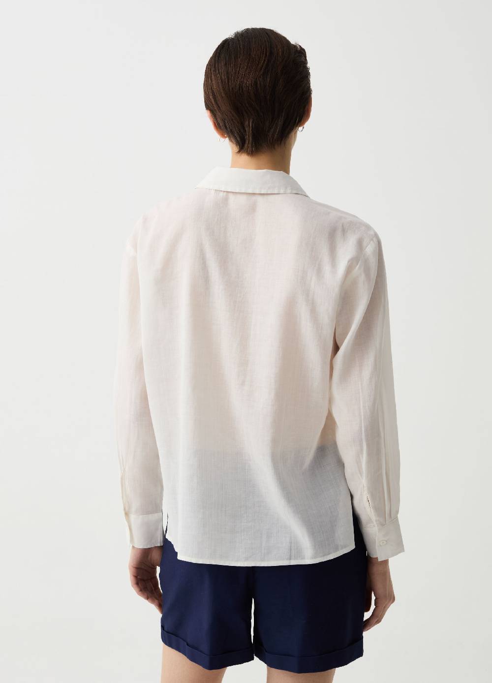 Ovs Camicia in ramie e cotone Offerte