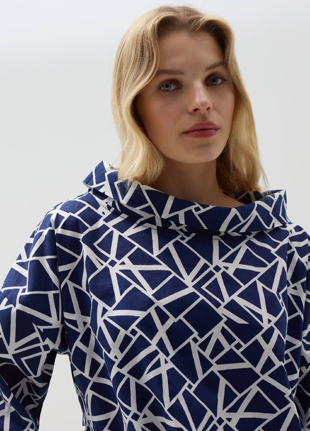 Ovs Blusa con collo risvoltato fantasia I Più Venduti